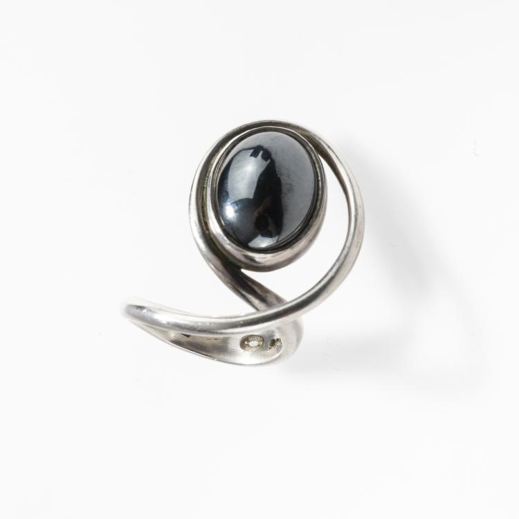 Bild 2 zu Objekt, Ring 'Swing', 1980s, Allan Scharff, Hansen, Hans, Kopenhagen/ Jensen, Georg, Kopenhagen, 169D 800