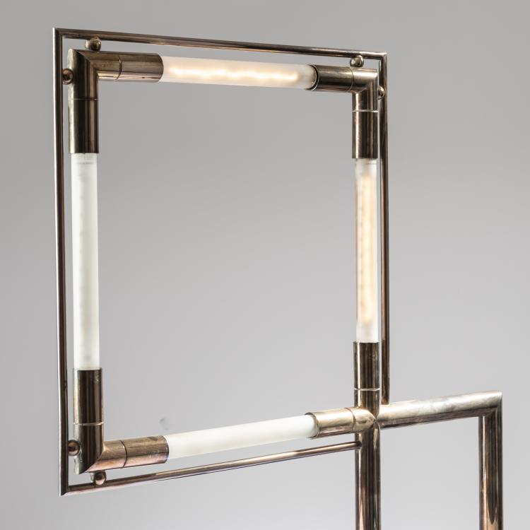 Bild 4 zu Objekt, 'Quadro' table light, c. 1928, Jacques Adnet, Frankreich, 167B 341