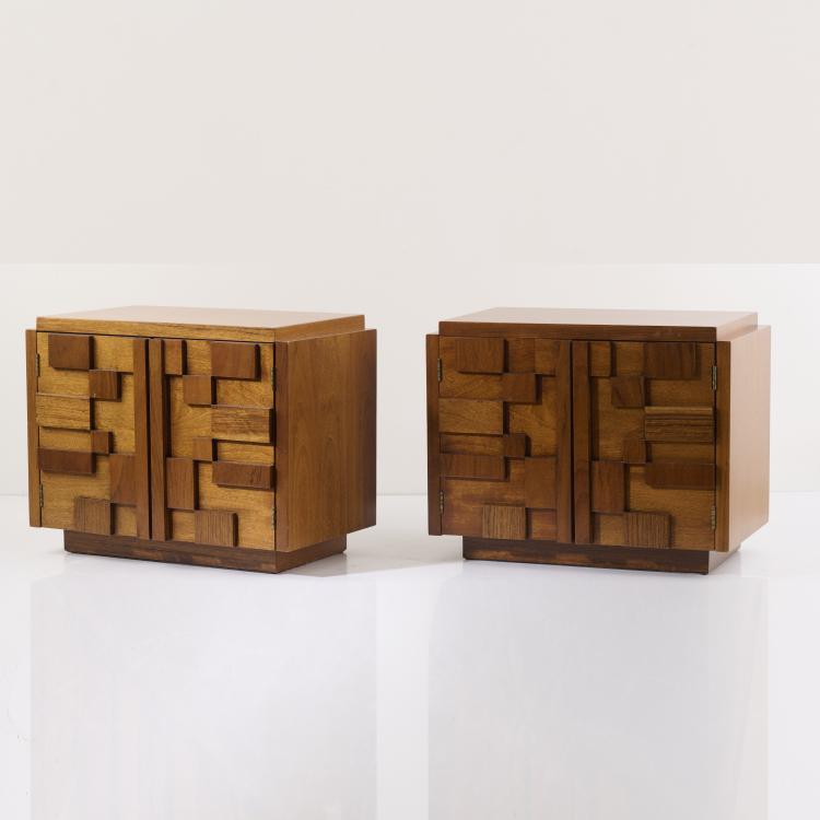 Bild 1 zu Objekt, Zwei Nachttische, 1960er Jahre, Frankreich, 167B 530