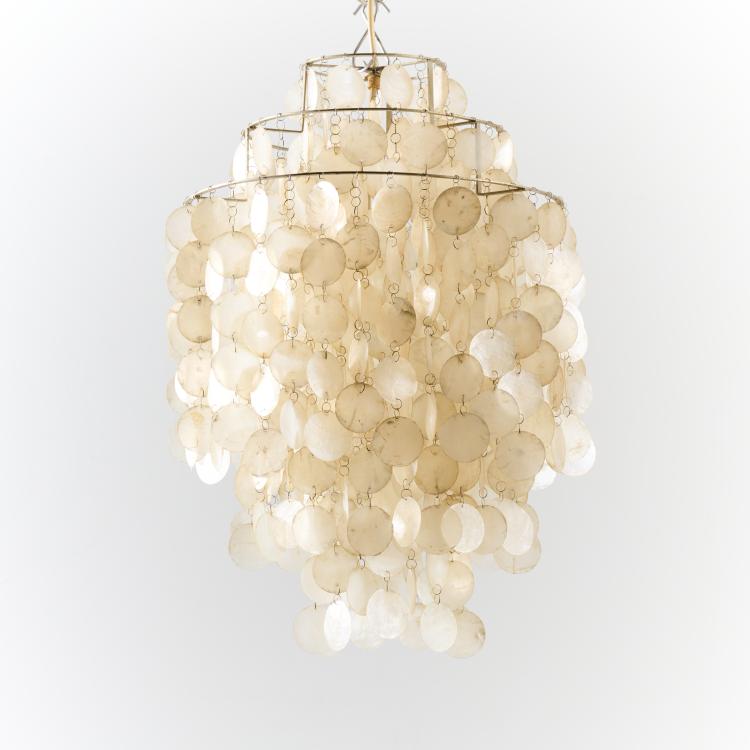 Bild 1 zu Objekt, Deckenleuchte 'Fun 1 DM', 1964, Verner Panton, L&uuml;ber AG, Basel, 169C 667