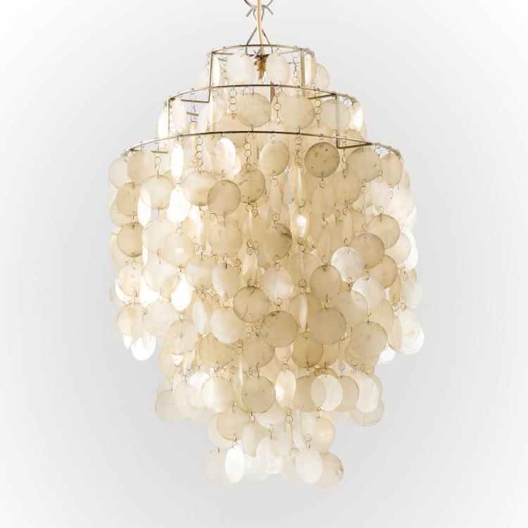 Bild 2 zu Objekt, Deckenleuchte 'Fun 1 DM', 1964, Verner Panton, L&uuml;ber AG, Basel, 169C 667