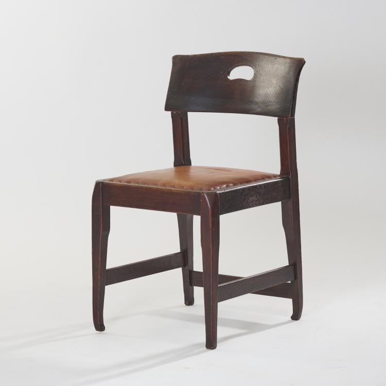 Hauptbild zu Objekt, Chair, 1902, Richard Riemerschmid, Dresdener Werkst&auml;tten, Hellerau, 167B 331