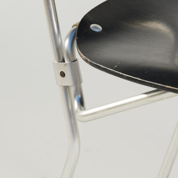 Bild 9 zu Objekt, Twelve 'Aluflex' folding chairs, 1951, Armin Wirth, Zieringer, Philip, Metallwerke, Schweiz, 167B 469