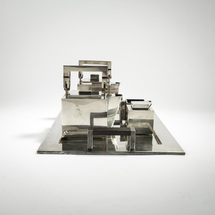 Bild 4 zu Objekt, Six-piece coffee and tea service 'Kubus', 1990s, Markus Engert, Engert, Markus, W&uuml;rzburg, 169C 524