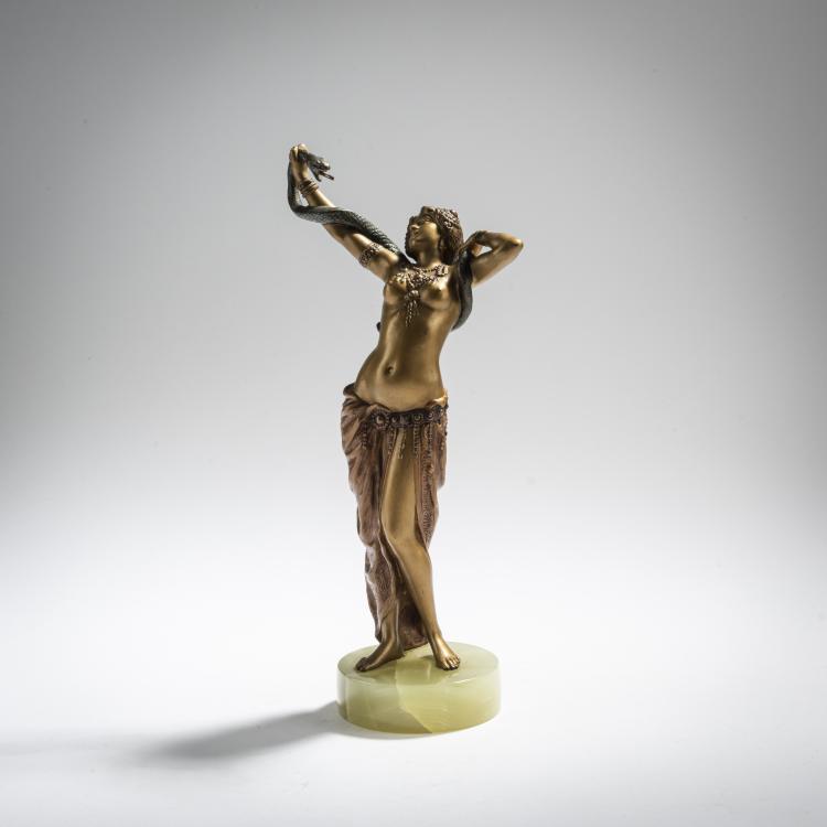 Bild 1 zu Objekt, 'Cleopatra', c. 1900, Franz Xaver Bergmann, Bergmann, F.X., Wien, 168B 324