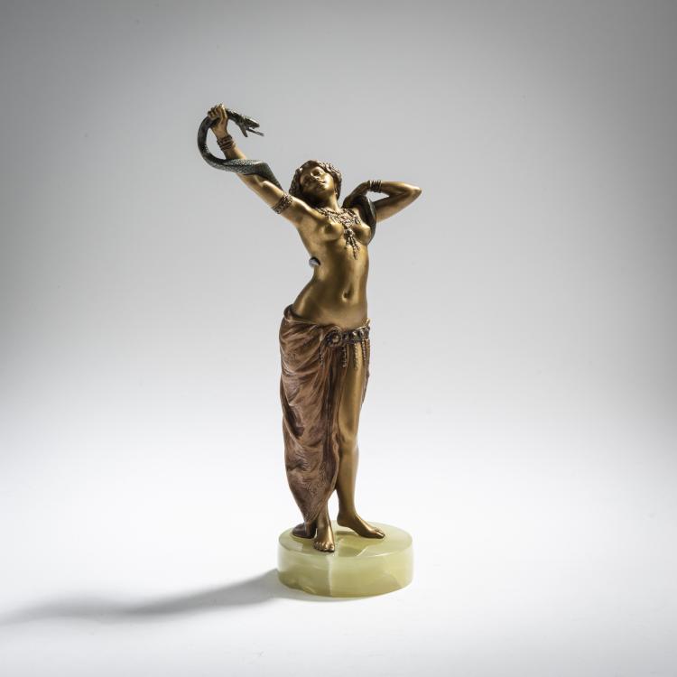 Bild 2 zu Objekt, 'Cleopatra', c. 1900, Franz Xaver Bergmann, Bergmann, F.X., Wien, 168B 324