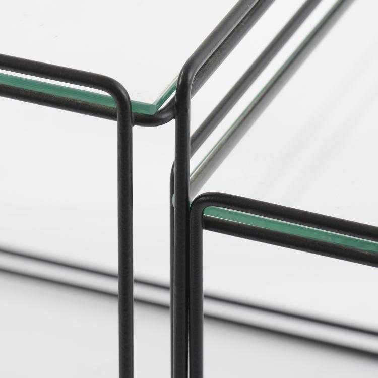 Bild 4 zu Objekt, Drei Satztische 'Isoc&egrave;le', um 1970, Max Sauze, Atrow, Frankreich, 167B 567