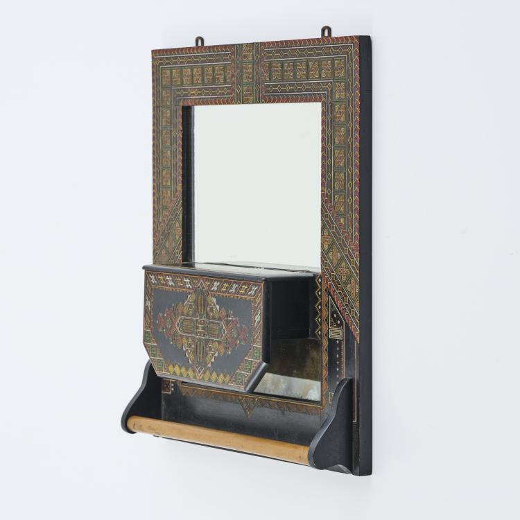 Bild 5 zu Objekt, Wall mirror with shelf, 1920s/30s, Italien, 167A 4