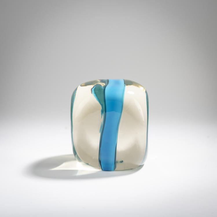 Hauptbild zu Objekt, Paperweight for Pierre Cardin, c. 1968-70, Ludovico Diaz de Santillana, Venini & C., Murano, 167C 688