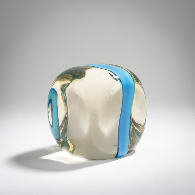 Bild 1 zu Objekt, Paperweight for Pierre Cardin, c. 1968-70, Ludovico Diaz de Santillana, Venini & C., Murano, 167C 688