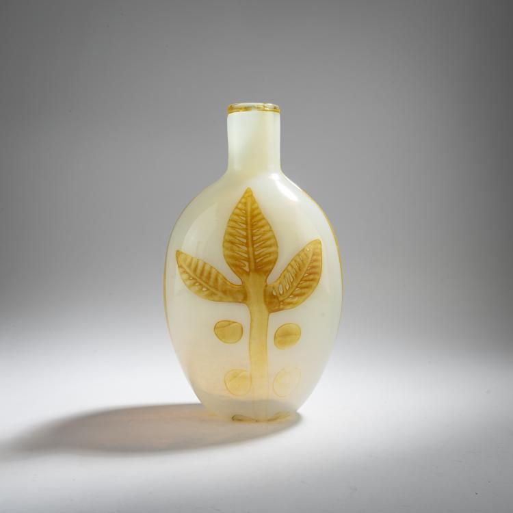 Hauptbild zu Objekt, 'Decoro argento' vase, c. 1966, Ercole Barovier, Barovier & Toso, Murano, 167C 722