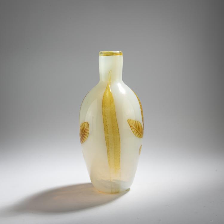 Bild 1 zu Objekt, 'Decoro argento' vase, c. 1966, Ercole Barovier, Barovier & Toso, Murano, 167C 722