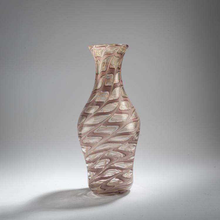 Hauptbild zu Objekt, Vase 'Graffito', 1969, Ercole Barovier, Barovier & Toso, Murano, 167C 705