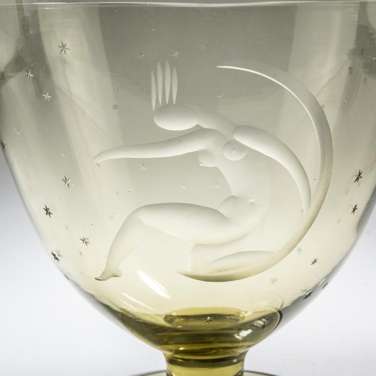 Bild 3 zu Objekt, 'La luna' vase, 1930-32, Guido Balsamo Stella, S.A.L.I.R., Murano, 167C 609