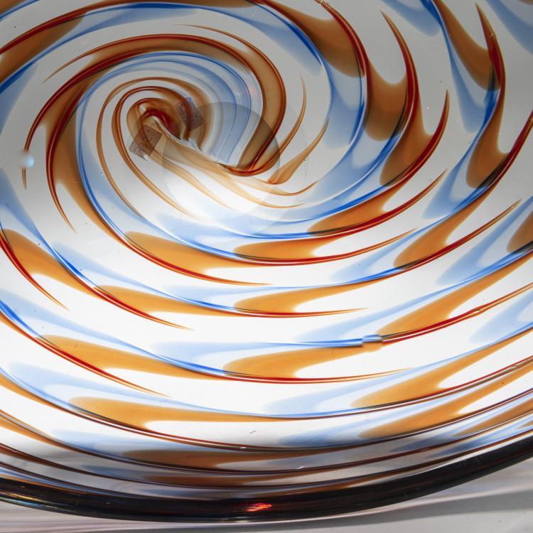 Bild 2 zu Objekt, Bowl, c. 1955, Dino Martens (attributed), Toso, Aureliano, Murano (zugeschrieben/attributed), 167C 783