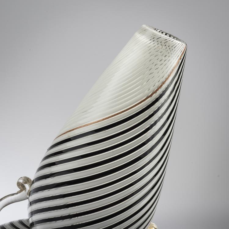 Bild 3 zu Objekt, 'Mezza filigrana' Vase, 1954, Dino Martens, Toso, Aureliano, Murano, 167C 779