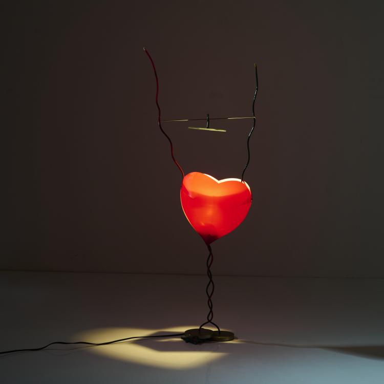 Bild 3 zu Objekt, 'One from the Heart' table light, 1989, Ingo Maurer, Design M, Maurer, Ingo, M&uuml;nchen, 169A 28