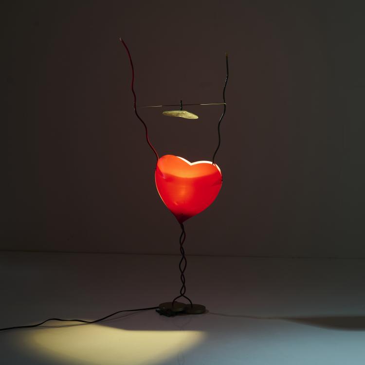 Bild 4 zu Objekt, 'One from the Heart' table light, 1989, Ingo Maurer, Design M, Maurer, Ingo, M&uuml;nchen, 169A 28