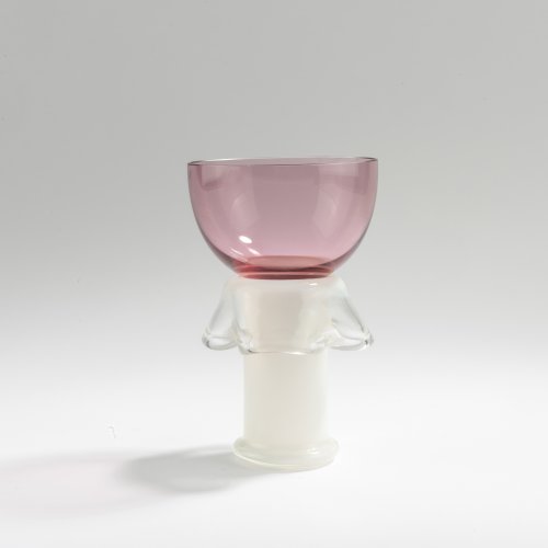 Prototyp eines Rotweinglases, 1980er Jahre