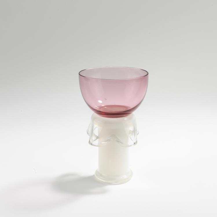 Bild 2 zu Objekt, Prototyp eines Rotweinglases, 1980er Jahre, Bořek &Scaron;&iacute;pek, Novotny Glass, Novy Bor, 169A 45