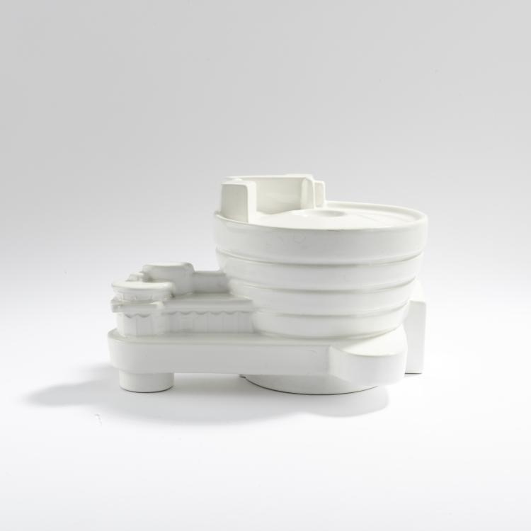 Hauptbild zu Objekt, 'Guggenheim' egg cup from the 'I Monumenti' series, 1975, Giuseppe Raimondi, Anthologie Quartett, Bad Essen, 169C 503