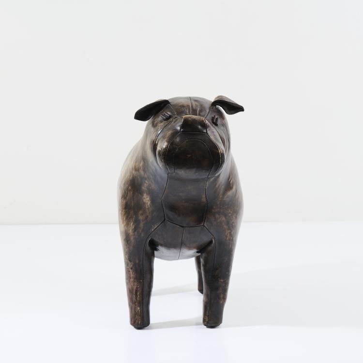 Bild 2 zu Objekt, 'Boxer' foot stool, 1960/70s, Dimitri Omersa, Omersa & Co., Lincolnshire; Vertrieb: Abercrombie & Fitch, USA ; Svenskt Tenn, Stockholm, 167B 535