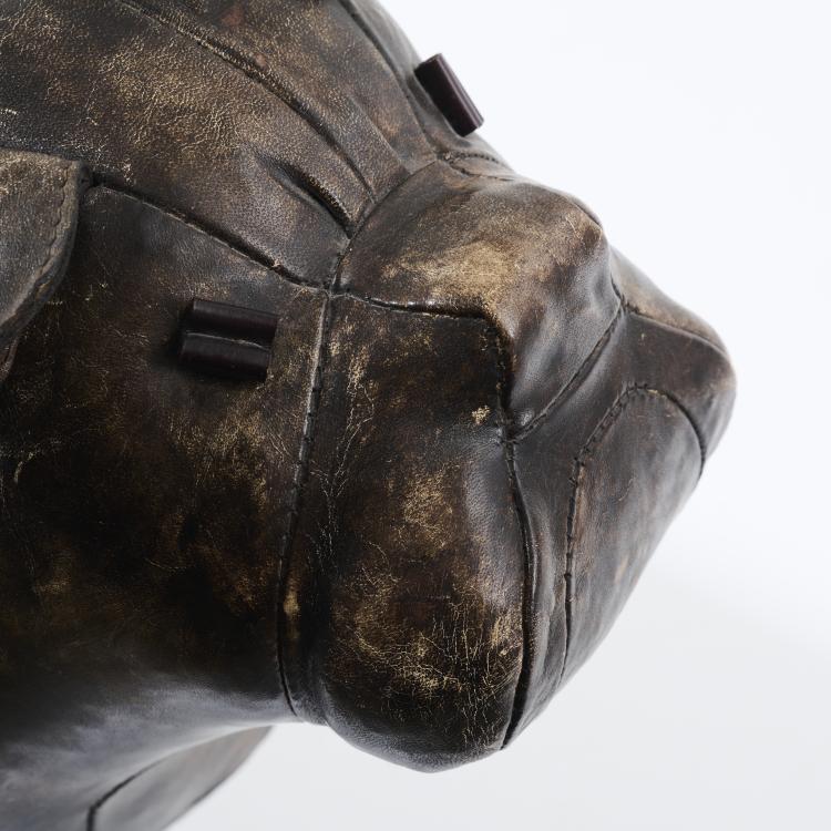 Bild 5 zu Objekt, 'Boxer' foot stool, 1960/70s, Dimitri Omersa, Omersa & Co., Lincolnshire; Vertrieb: Abercrombie & Fitch, USA ; Svenskt Tenn, Stockholm, 167B 535