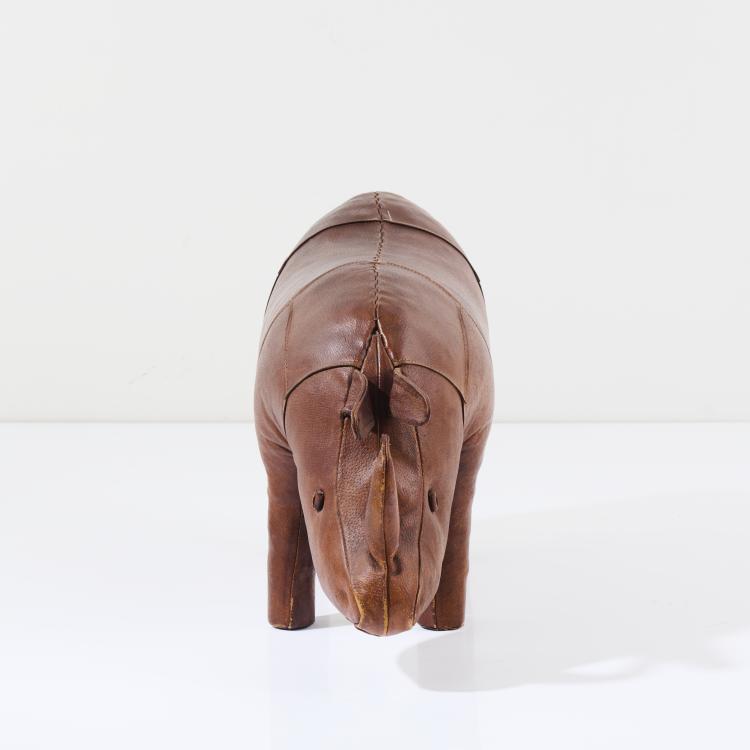 Bild 2 zu Objekt, 'Rhinoceros' foot stool, 1960s / 70s, Dimitri Omersa, Omersa & Co., Lincolnshire, 167B 534