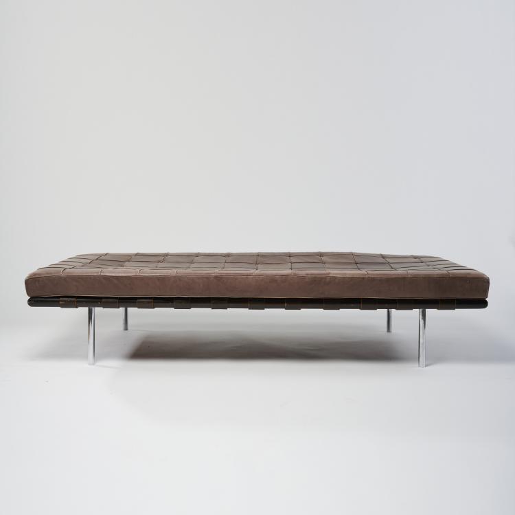 Bild 1 zu Objekt, 'Barcelona' daybed, 1929, Ludwig Mies van der Rohe, Knoll International, New York, 169C 452