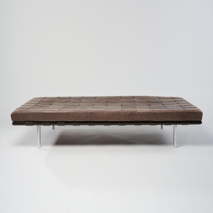Bild 2 zu Objekt, 'Barcelona' daybed, 1929, Ludwig Mies van der Rohe, Knoll International, New York, 169C 452