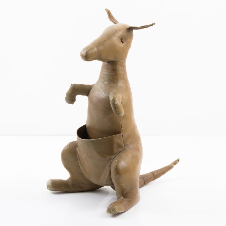Hauptbild zu Objekt, 'Kangaroo' magazine rack, 1960 / 70s, Dimitri Omersa, Omersa & Co., Lincolnshire; Vertrieb: Abercrombie & Fitch, USA ; Svenskt Tenn, Stockholm, 167B 533