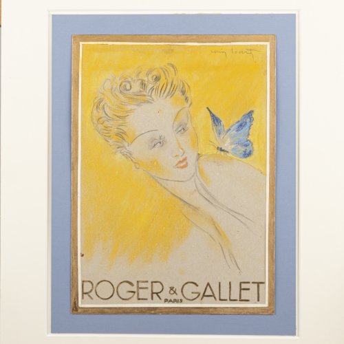Design for the 'Roger & Gallet' poster, c. 1930