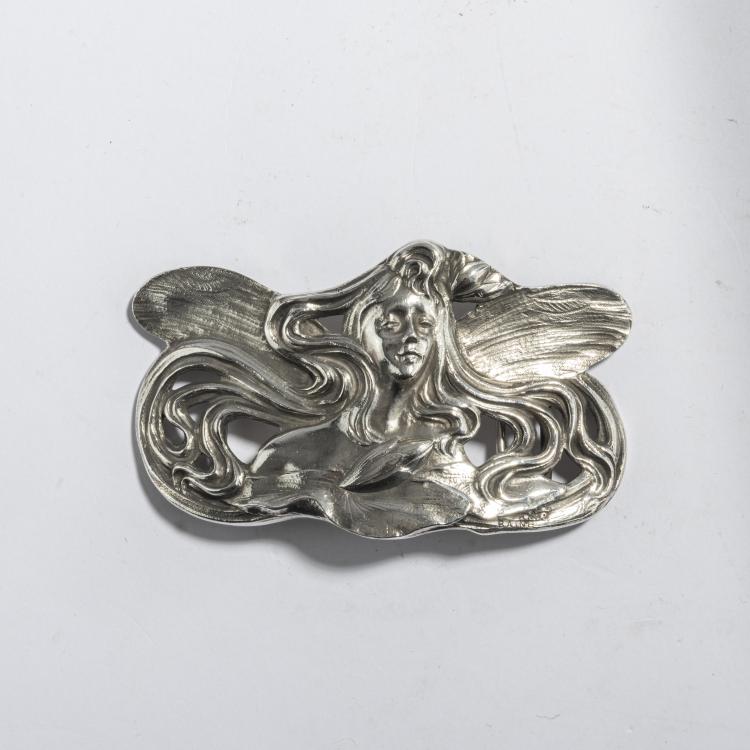 Hauptbild zu Objekt, Belt buckle 'Fairy', c. 1900, Baine, 168B 438