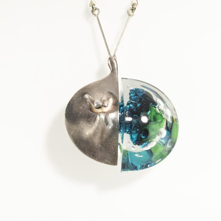 Bild 1 zu Objekt, Halskette 'Kilimanjaro', 1978, Bj&ouml;rn Weckstr&ouml;m, Lapponia, Helsinki, 169D 797