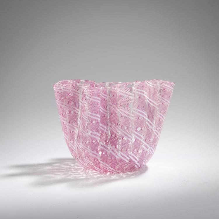Hauptbild zu Objekt, 'Fazzoletto' vase, c. 1950, Fulvio Bianconi, Venini & C., Murano, 170C 547