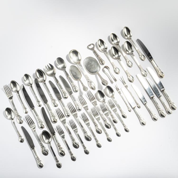 Hauptbild zu Objekt, Silverware '12', c. 1915, Nielsen, Evald, Kopenhagen, 168B 425