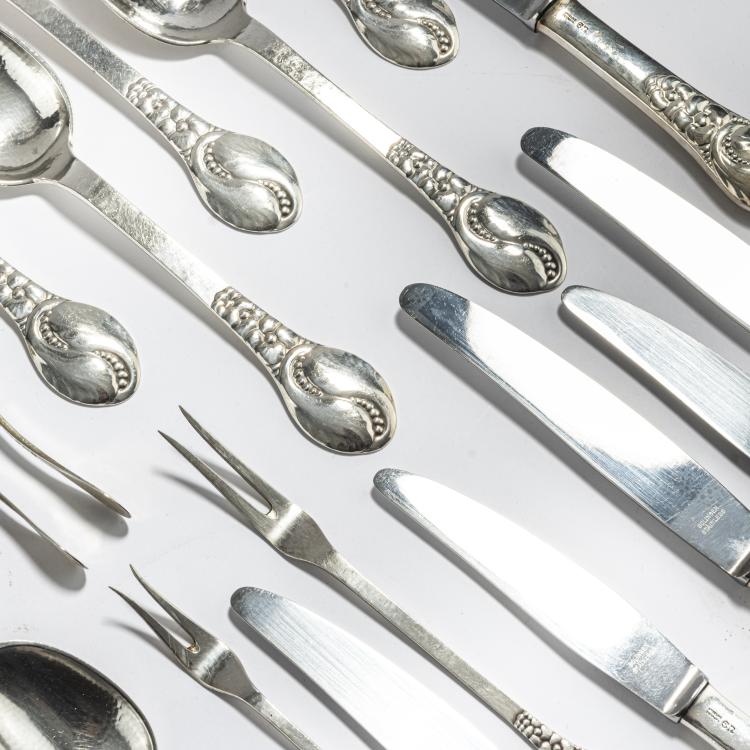 Bild 2 zu Objekt, Silverware '12', c. 1915, Nielsen, Evald, Kopenhagen, 168B 425
