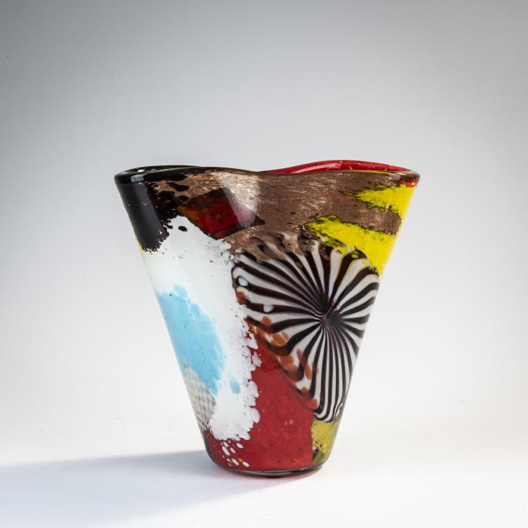 Hauptbild zu Objekt, Vase 'Oriente', 1952, Dino Martens, Toso, Aureliano, Murano, 170C 660