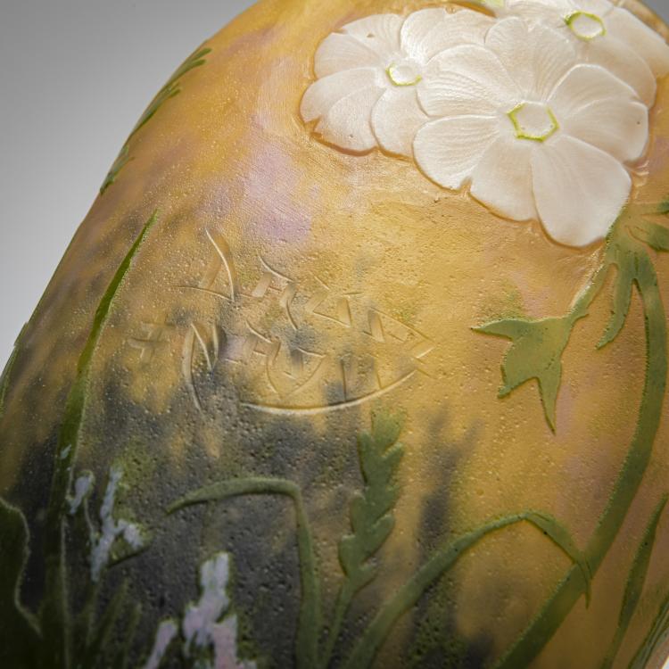 Bild 4 zu Objekt, 'Primev&egrave;re' Vase, 1919, Henri Berg&eacute;,&Eacute;mile Wirtz, Daum Fr&egrave;res, Nancy, 168A 84