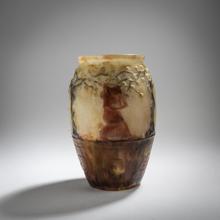 Bild 2 zu Objekt, Vase 'Le Jardin des H&eacute;sp&eacute;rides', 1926, Gabriel Argy-Rousseau, Argy-Rousseau, Gabriel, Paris, 168A 9
