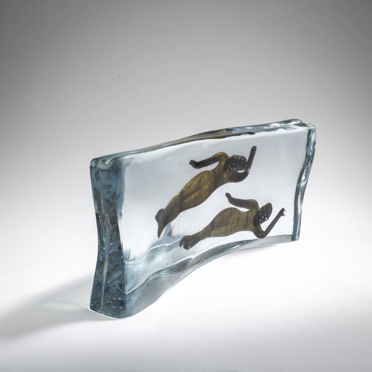Hauptbild zu Objekt, 'Nudi nel acqua', c. 1950, Alfredo Barbini, Barbini, Alfredo, Murano, 170C 681