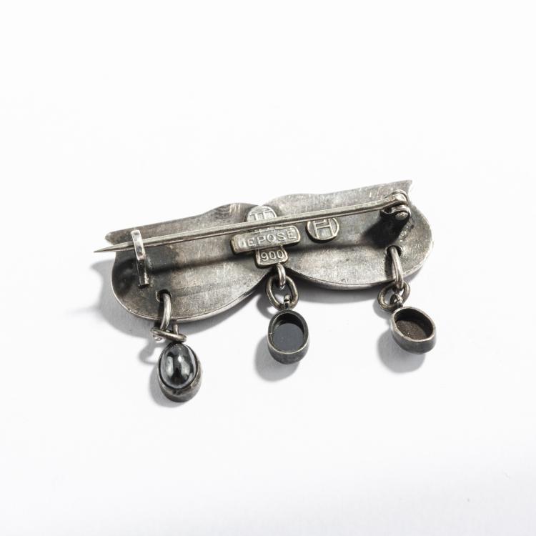 Bild 1 zu Objekt, Brosche, 1901/02, Patriz Huber, Fahrner, Theodor, Pforzheim, 168B 441