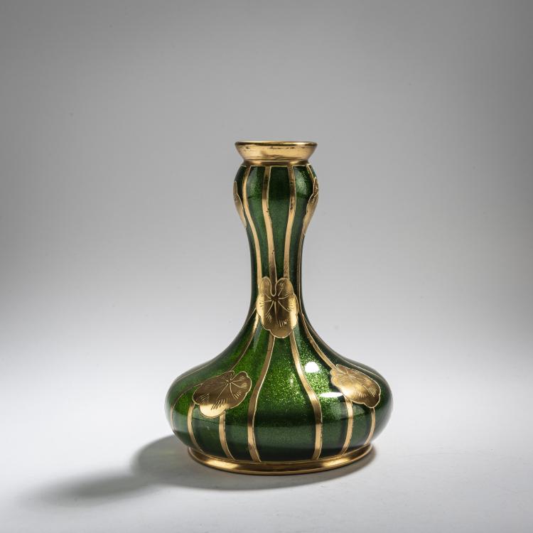 Hauptbild zu Objekt, 'Jaspis' vase, 1900-05, Harrach, Neuwelt, 168A 295