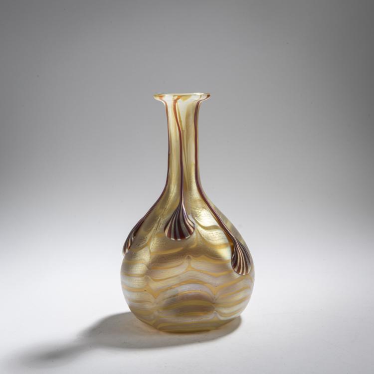 Bild 3 zu Objekt, 'Ph&auml;nomen' vase with drops, 1901, L&ouml;tz Wwe., Klosterm&uuml;hle, 168A 278