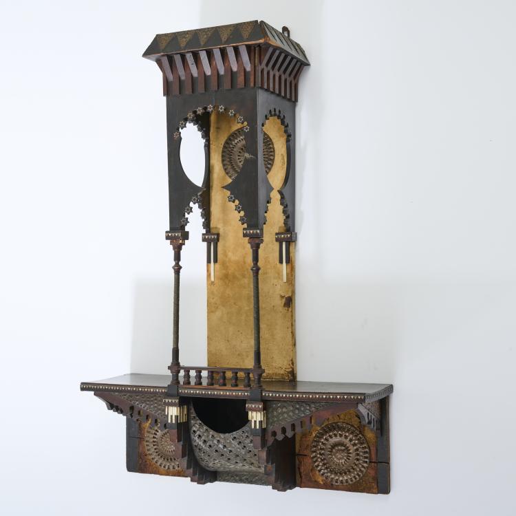 Hauptbild zu Objekt, Wandetagere, 1890-95, Carlo Bugatti, Bugatti, Carlo, 168B 355