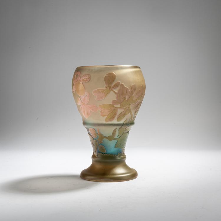 Hauptbild zu Objekt, 'Geranium' Vase, 1908-20, Gall&eacute;, Nancy, 168A 143