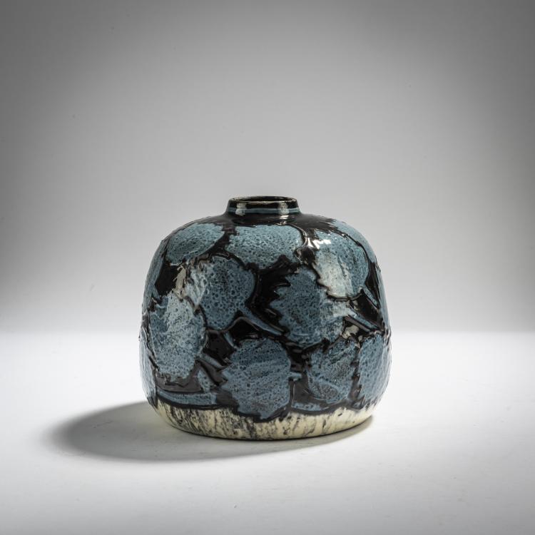 Hauptbild zu Objekt, Vase 'Foliage', pres. 1909, Max Laeuger, Laeuger, Max, Kandern, 168B 477