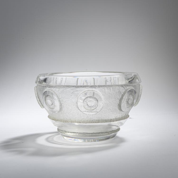 Hauptbild zu Objekt, Bowl, c. 1930, Daum Fr&egrave;res, Nancy, 168A 91