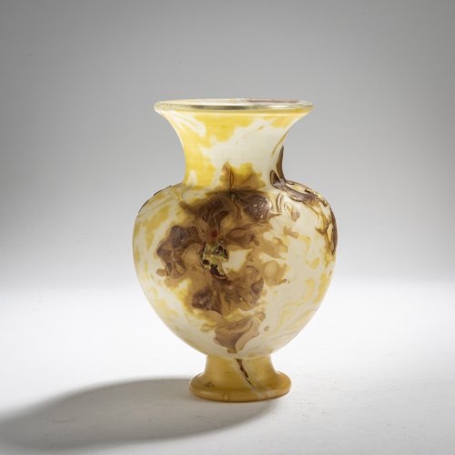 Marqueterie-Vase 'Orchidées', 1900