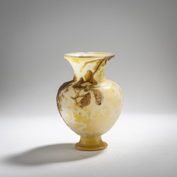 Bild 1 zu Objekt, Marquetry Vase 'Orchids', 1900, Emile Gall&eacute;, Gall&eacute;, Nancy, 168A 129